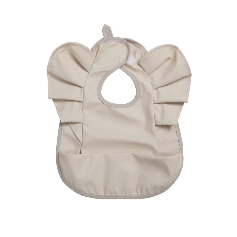 Solid Color Baby Bibs - Angel Wings