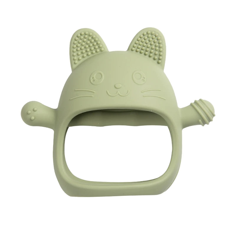 Silicone Teething Toy - Cat