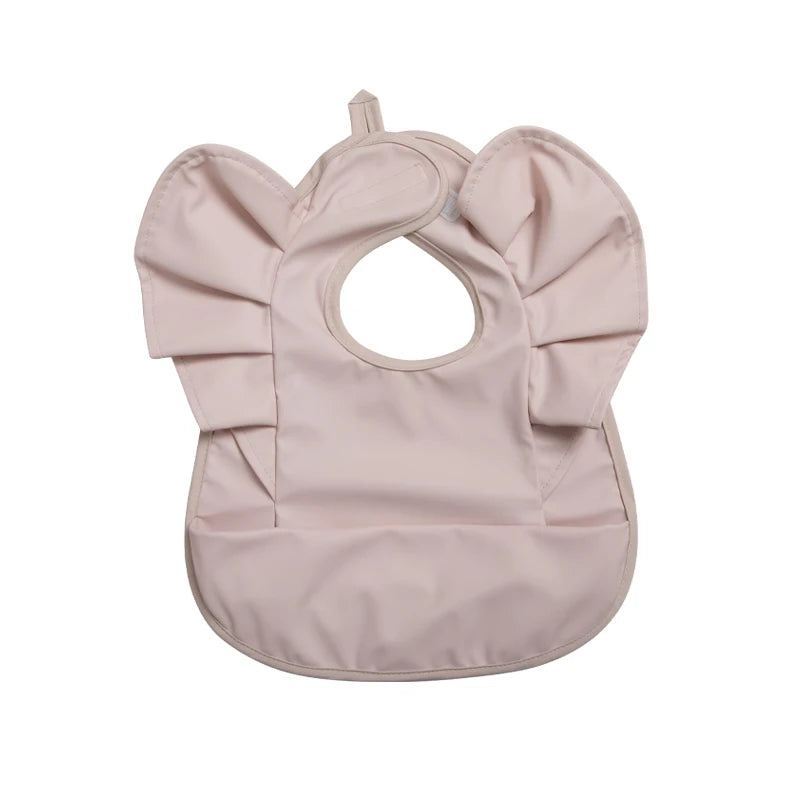 Solid Color Baby Bibs - Angel Wings