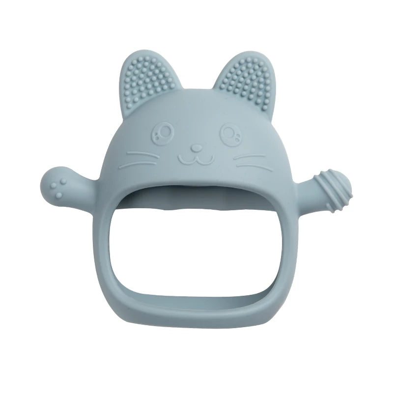 Silicone Teething Toy - Cat