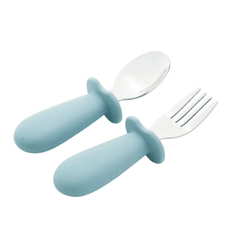 Solid Color Baby Tableware Set Children